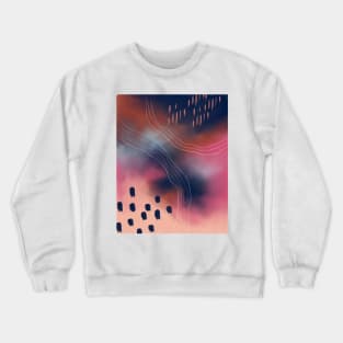 Abstract Painting Crewneck Sweatshirt